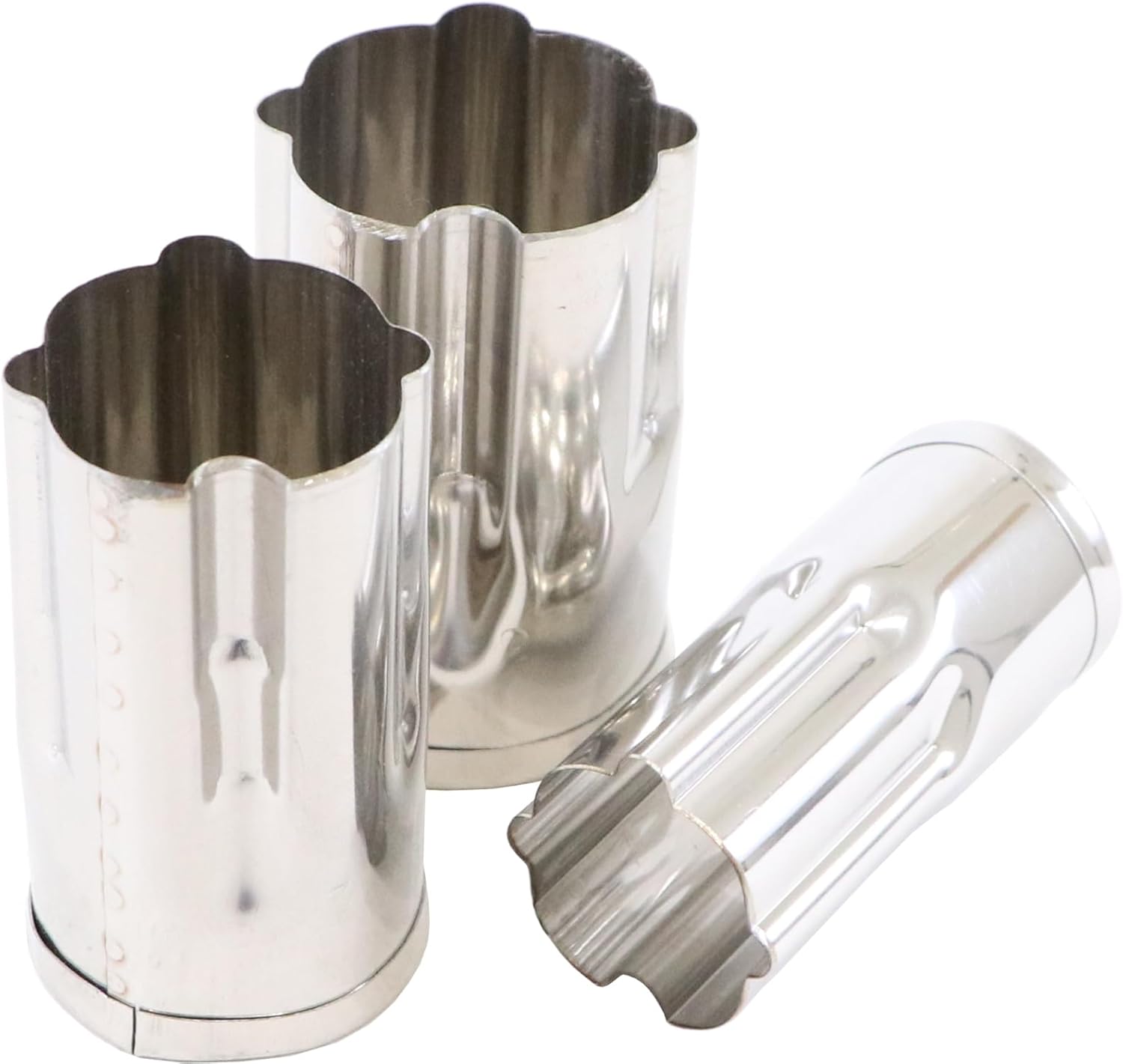 Kanda 076009 18-8 Stainless Steel Vegetable Cutter, Set of 3 Sizes, Bell, Commercial Use