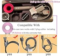 Vista 2 de RLSOCO Estuche rígido para Dyson Supersonic Nural/Supersonic Secador de pelo HD15 HD08 HD07 HD03 HD01, bolsa de almacenamiento portátil de viaje