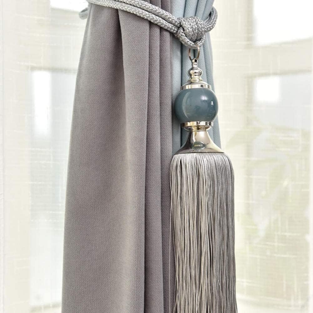 カーテンタイバック、カーテンフック、タッセルカーテンタイバック、カーテンハンギングボールタイボールストラップタイロープハンギングボー