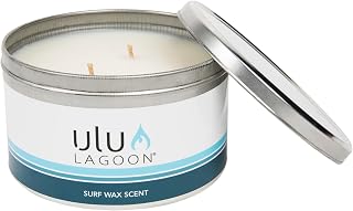 ulu LAGOON 32oz Coconut Surf Wax Scented Candle | 2 Wicks | Burn Time: 80-100 Hrs.