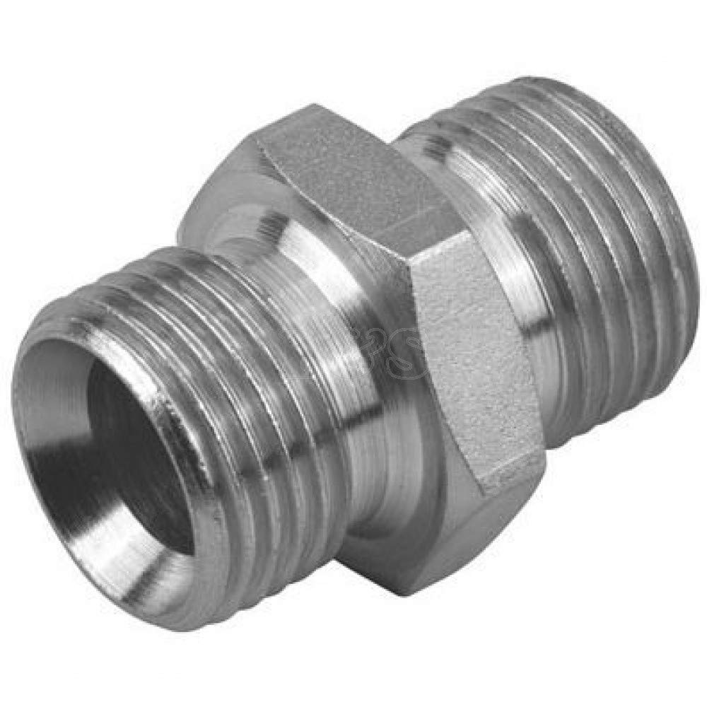 Hydraulic Adaptor Male/Male 1/2"" BSP Threaded Connector