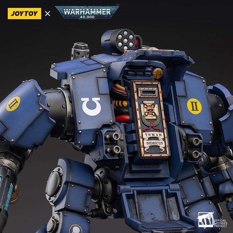 JOYTOY dreadnought Warhammer 40K dreadnought 1/18 Action Figures (UItramarines Redemptor Dreadnought)