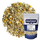 Organic Positively Tea Company, Chamomile, Herbal Tea, Loose Leaf, 4 Ounce