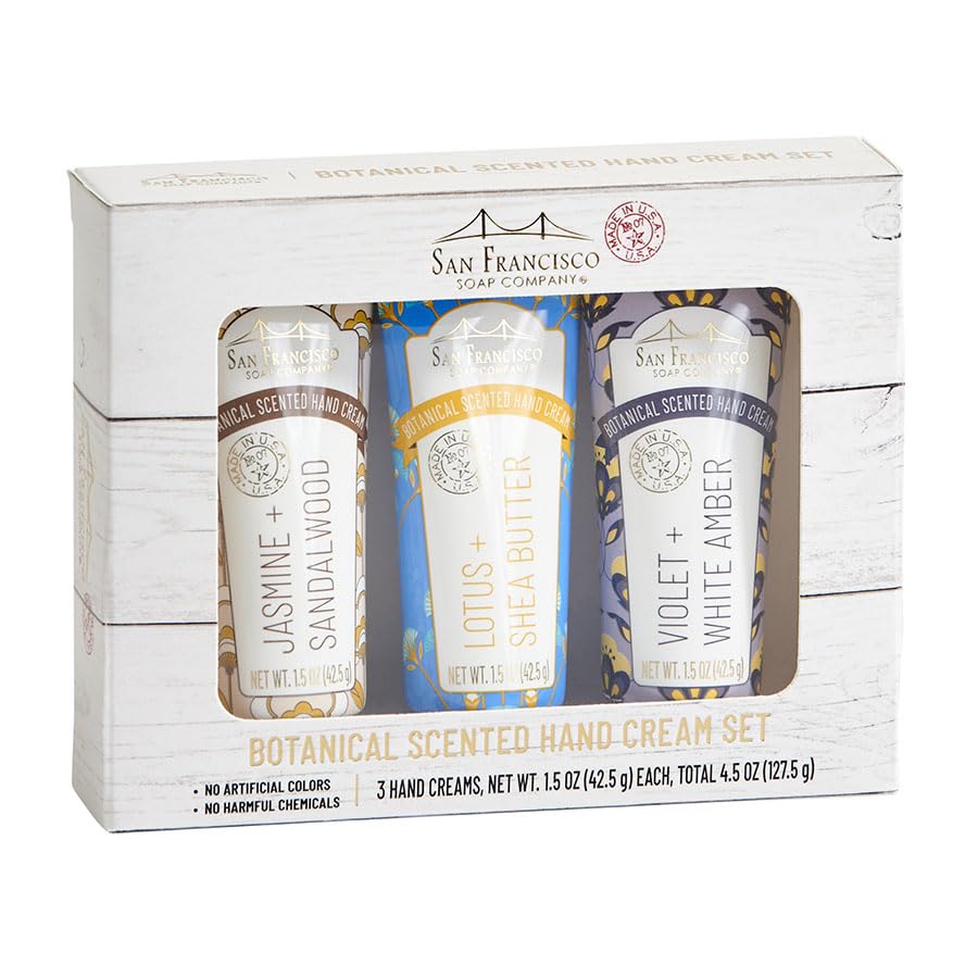 Amazon.com : San Francisco Soap Company Botanical Hand Cream 3