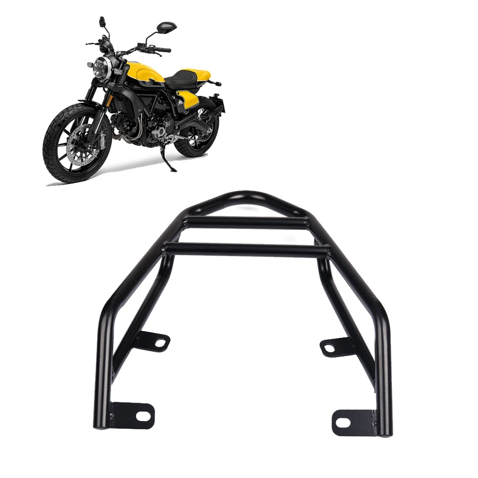 Accessoires De Moto pour Ducati Scrambler 800 1100 Support Siège Porte-Bagages Arrière Étagère Cargo Bagages Queue Boîte