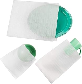 Lainrrew 60 Pack Foam Pouches, 3 Sizes Thick Cushion Wrap Pouches Foam Wrap Sheets Packing Pouches Against Chipping & Breakage for Packing, Moving, Shipping, Packaging