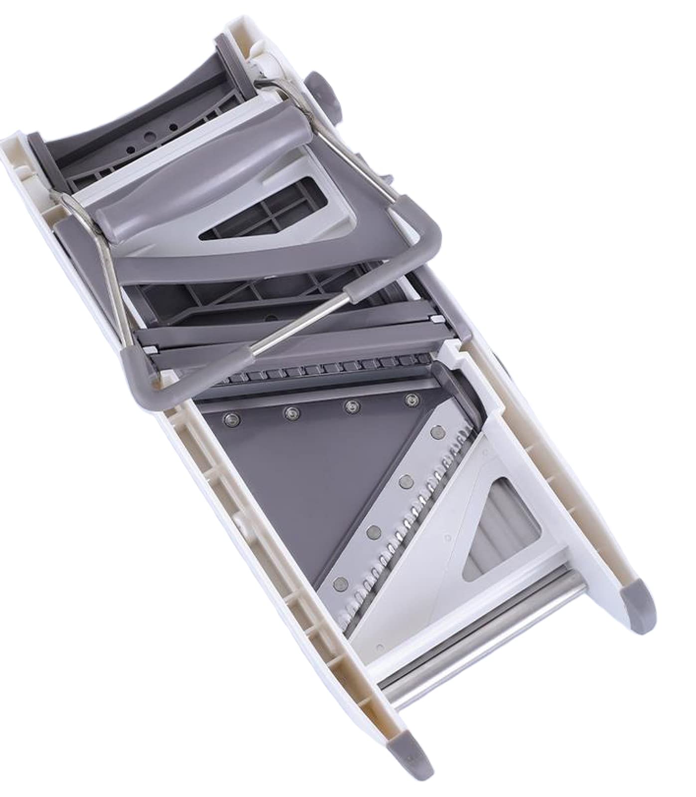 Mandoline Schneider Gemüseschneider 18 In1 Küchenzeile Obst und Gemüse Schneider Gemüsehobel Edelstahl Julienne zum Hobeln von Obst Zwiebelschneider und Gemüse