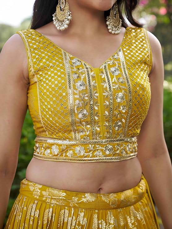 New Ready to Wear Lehenga Choli Navratri/Diwali/Events for Women, Bridesmaid, Party, Festival4