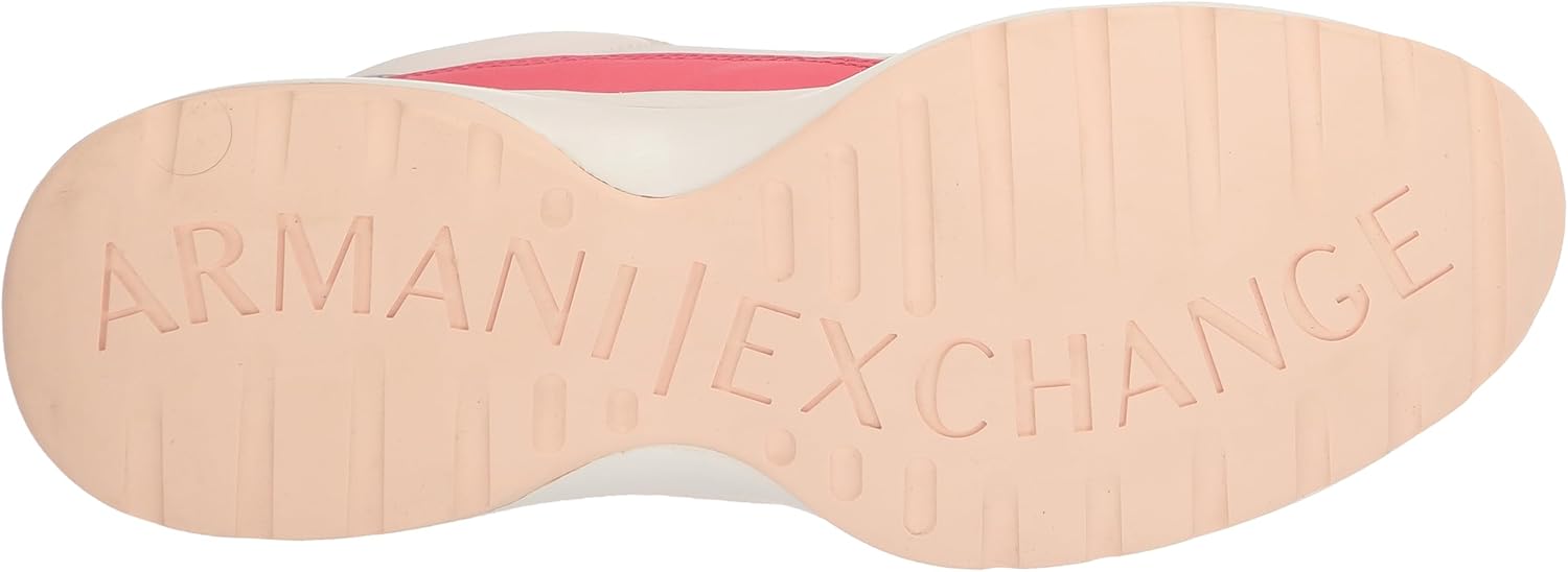 Armani Exchange Womens Metallic Embellished Sneaker - Image 4