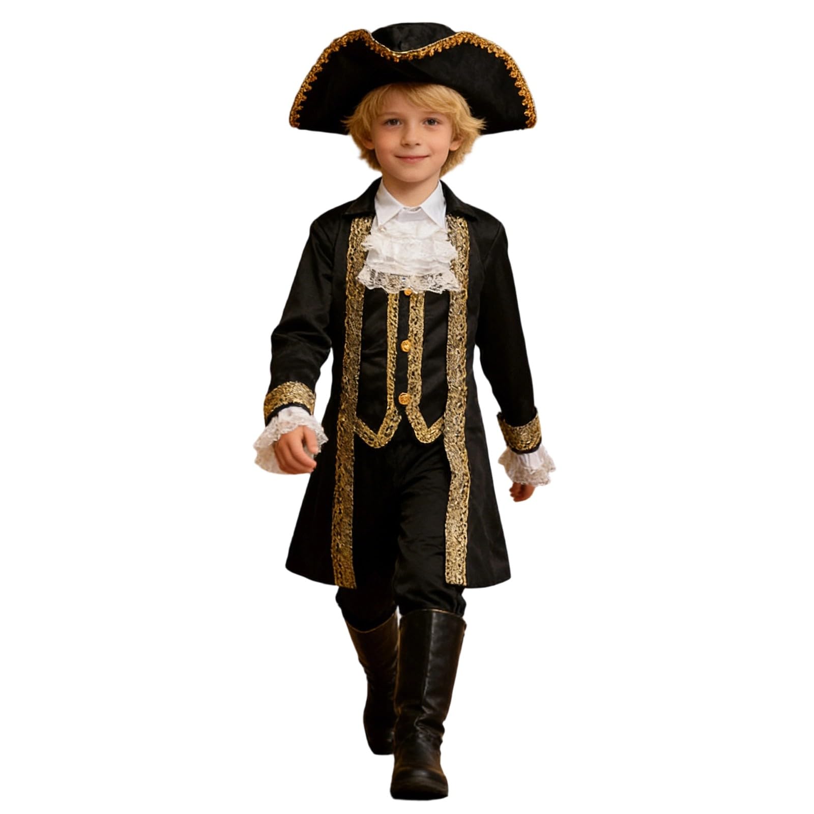 Faschingskostüme Jungen, Präsidentenkostüm Für Kinder (Cos), Kostüm Für Hofbühnenauftritte, Bühnenkostüm Für Jungen Und Mädchen (3-12 Jahre) Für Karneval