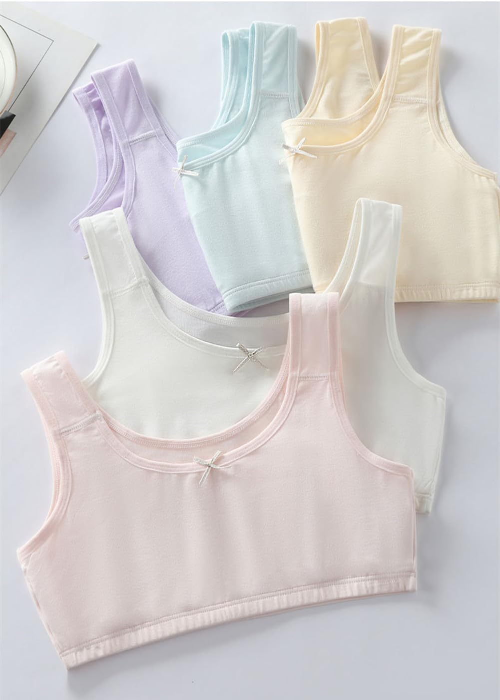 Girls Training Bras Seamless Bralettes Vest - Image 5