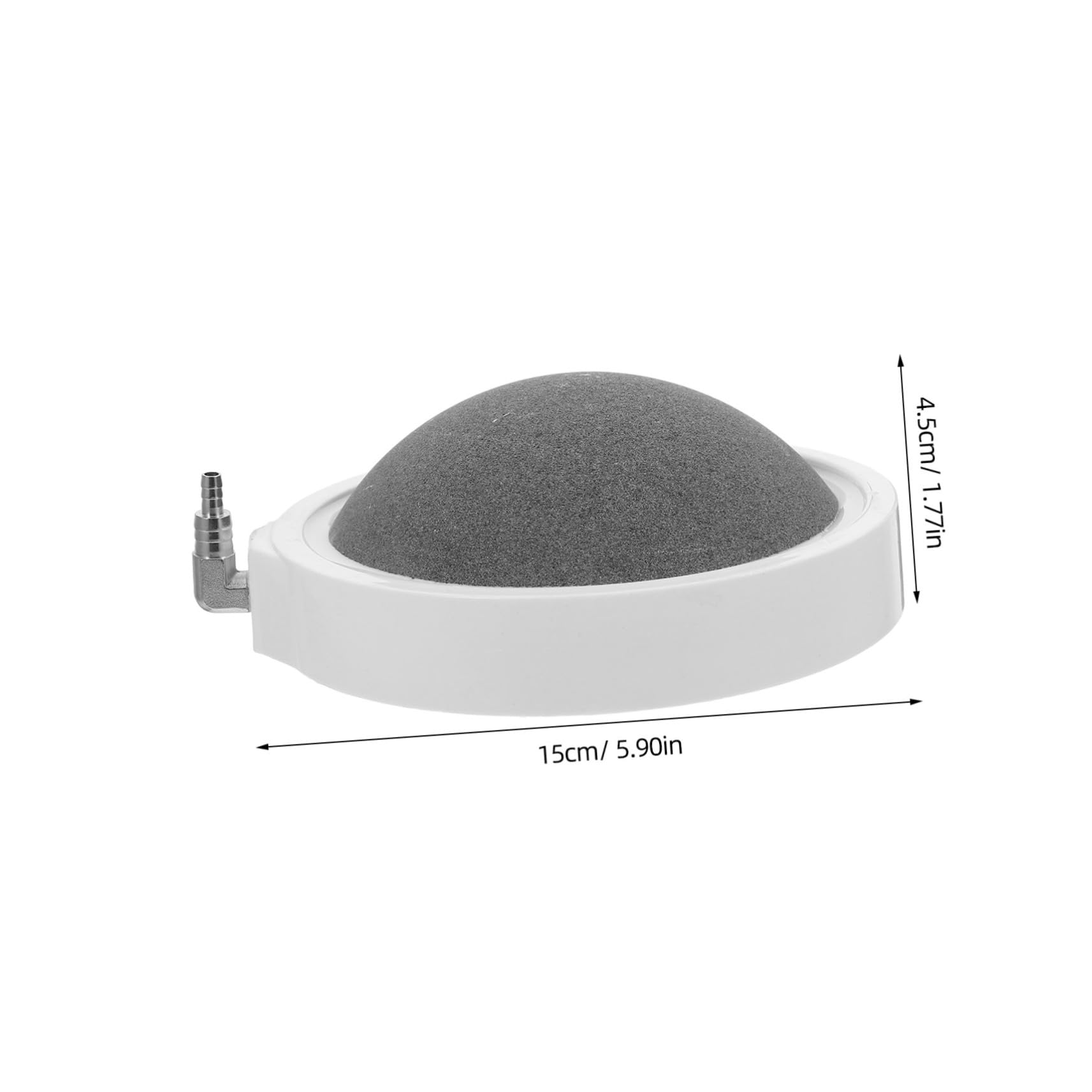 Hohopeti 2piezas Piedra De Aire para Acuarios Aumenta La Oxigenación y Circulación del Agua Accesorios De Burbujas para Peceras Difusor De Burbujas Silencioso para Tipo De Acuarios
