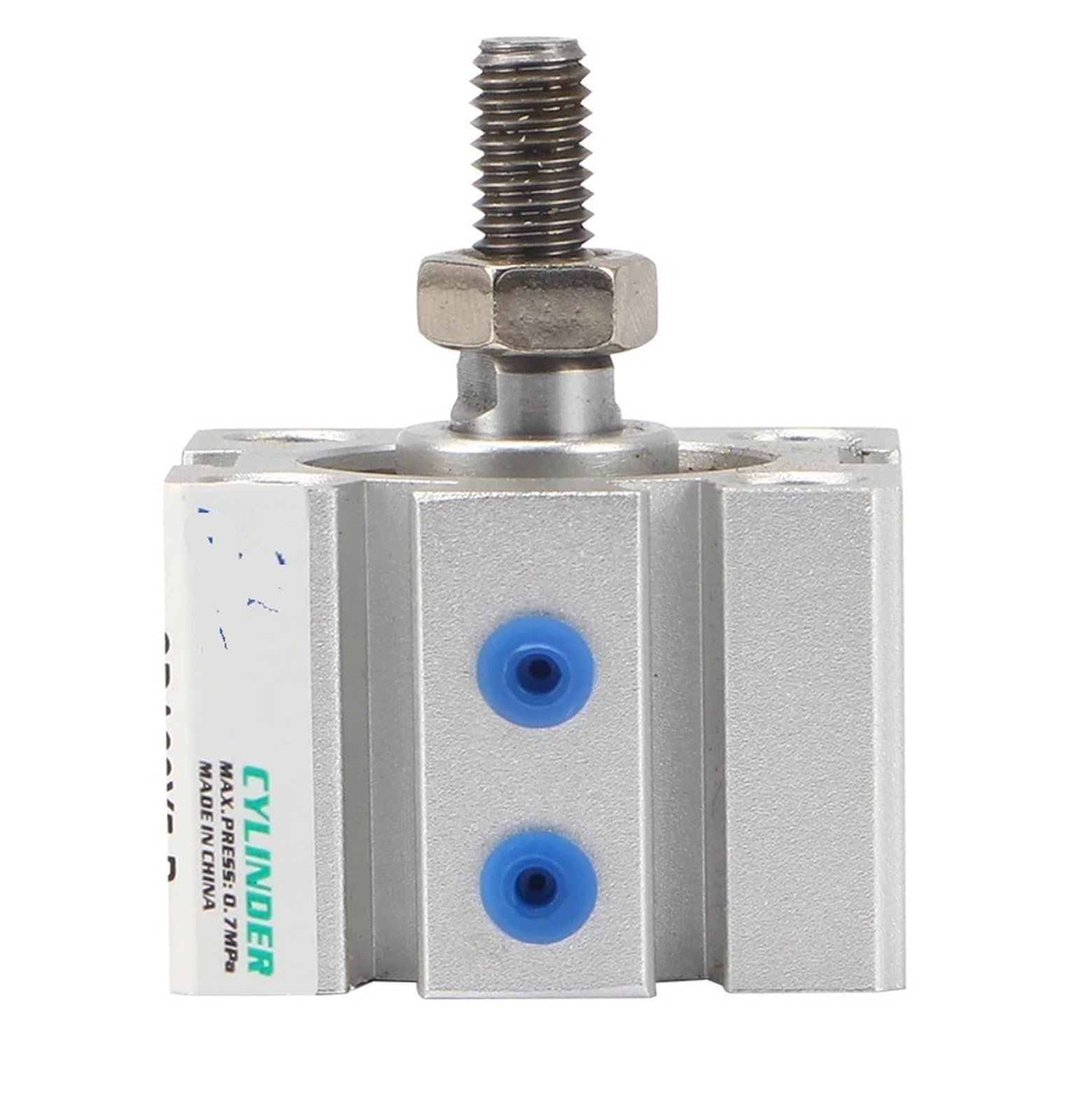 Vérin pneumatique SDA63 avec anneau magnétique et filetage
