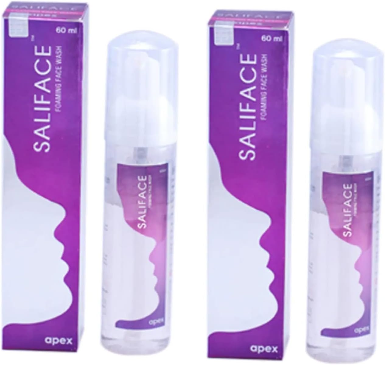 Saliface Foaming Face Wash (PACK OF 2) (60 ML)
