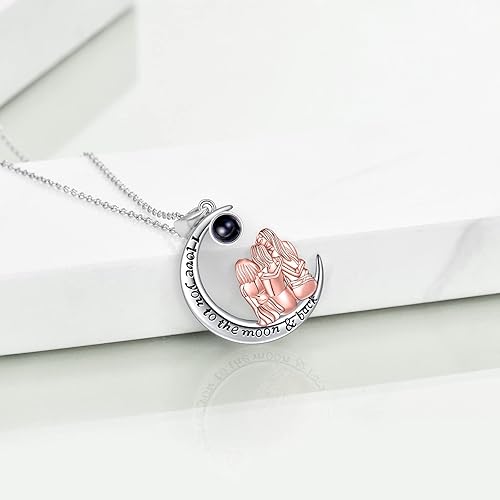 Miniatura 5 de POPKIMI Sister Gifts from Sister 23 4 Sisters Necklace Sterling Silver Always My Sister Forever My Friend Pendant Necklace Fashion Jewelry Gifts for