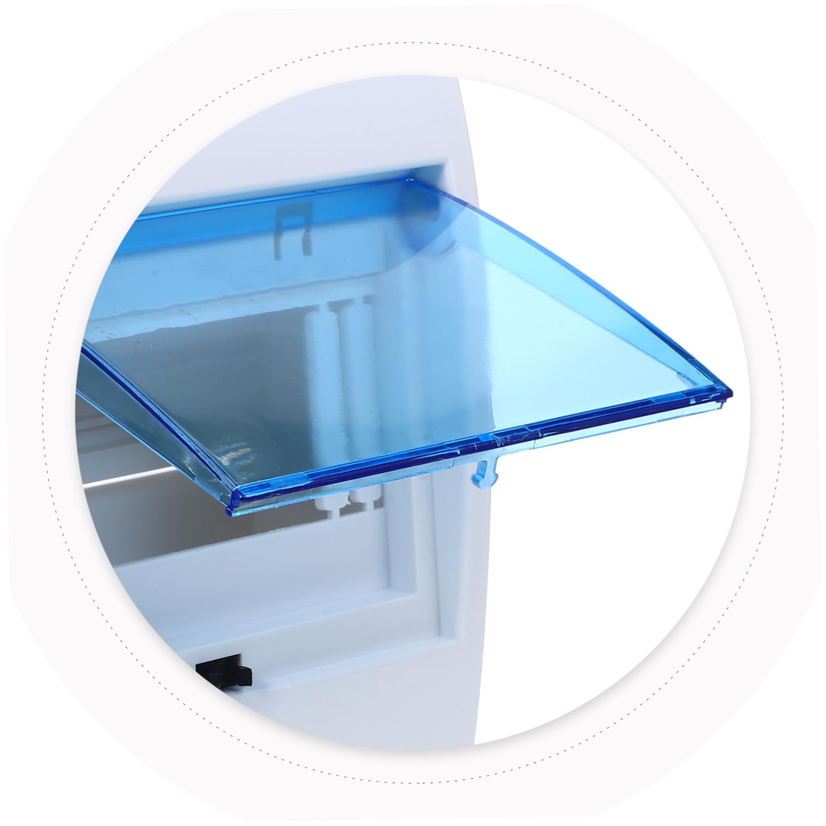 Hemobllo 5piezas Caja De Distribución Eléctrica De Circuitos Para Interiores y Exteriores Protección De Disyuntores y Adaptabilidad Diversas Condiciones