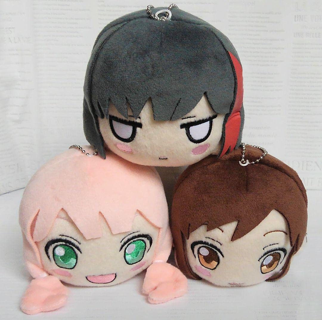 バンドリ！寝そべりぬいぐるみ中サイズ3点セット バンドリ！寝そべりぬいぐるみ中サイズ3点セット