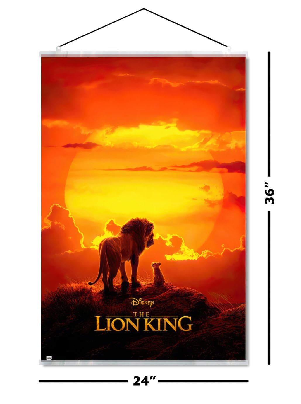 Amazon.com: POSTER STOP ONLINE The Lion King 2019 - Disney Movie