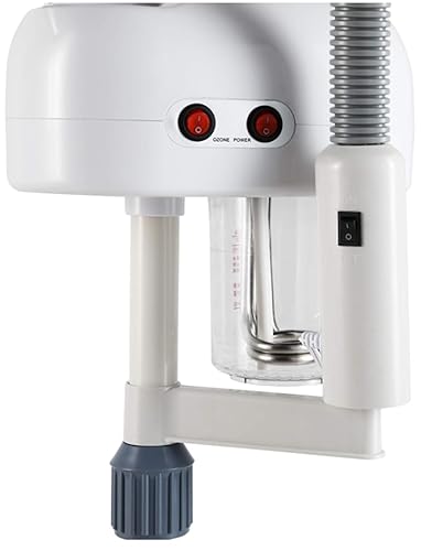 Miniatura 4 de Salon Style 2 en 1 vapor facial 5X lámpara de aumento máquina de ozono caliente Spa belleza equipo