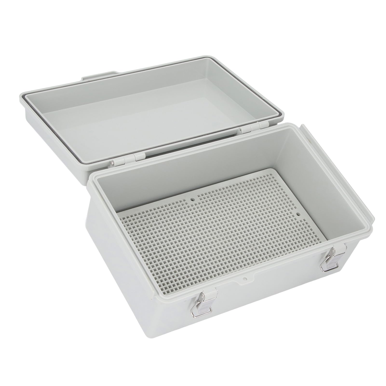 Generic IP67-zertifizierter Schaltkasten aus Robustem ABS-Kunststoff für Elektronik und Stromversorgung in Bereichen mit Hoher Luftfeuchtigkeit, 175 X 275 X 110 Mm