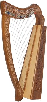 Roosebeck 19-String Pixie Harp w/Shelby Levers