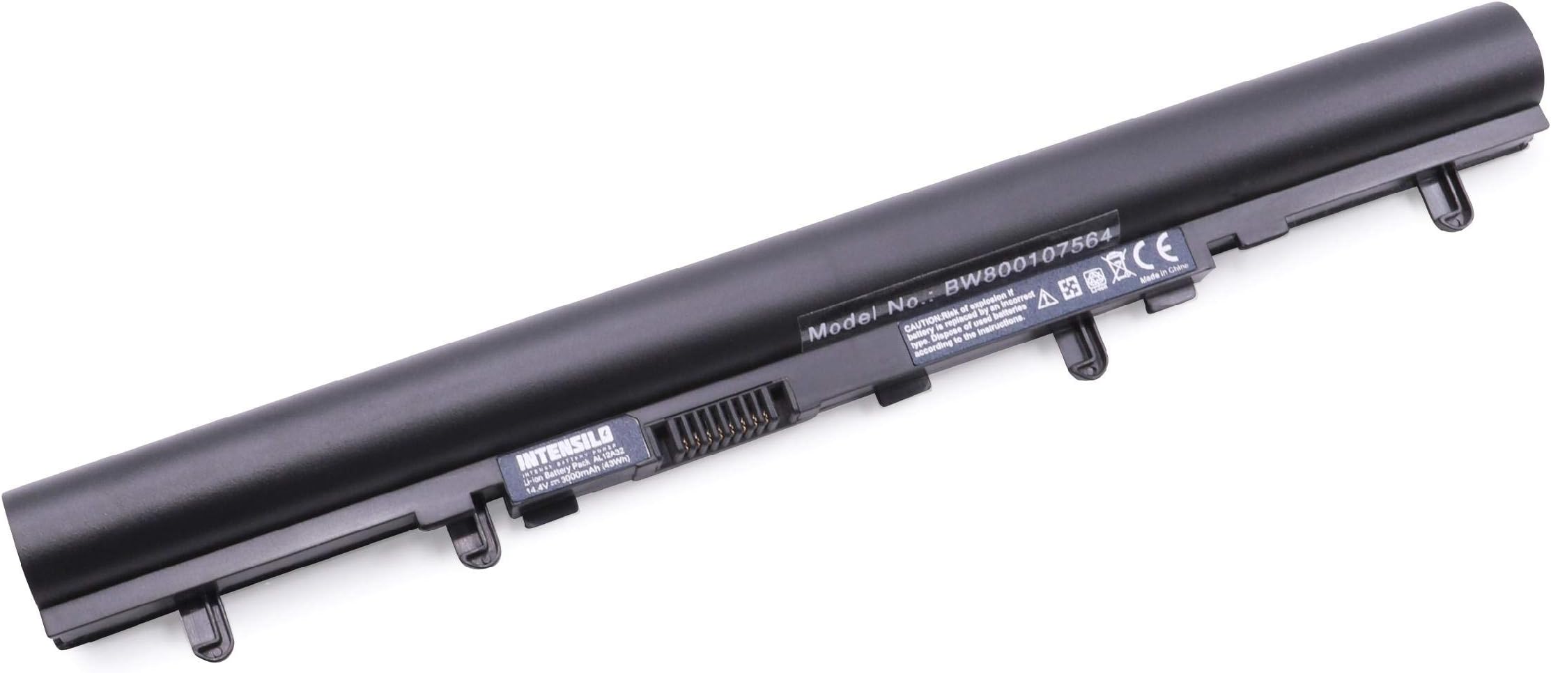 INTENSILO Replacement Battery compatible with Acer Aspire E1, E1-4, E1-410G, E1-422, E1-430P, E1-432, E1-432G Laptop (3000mAh, 14.4V, Li-Ion)