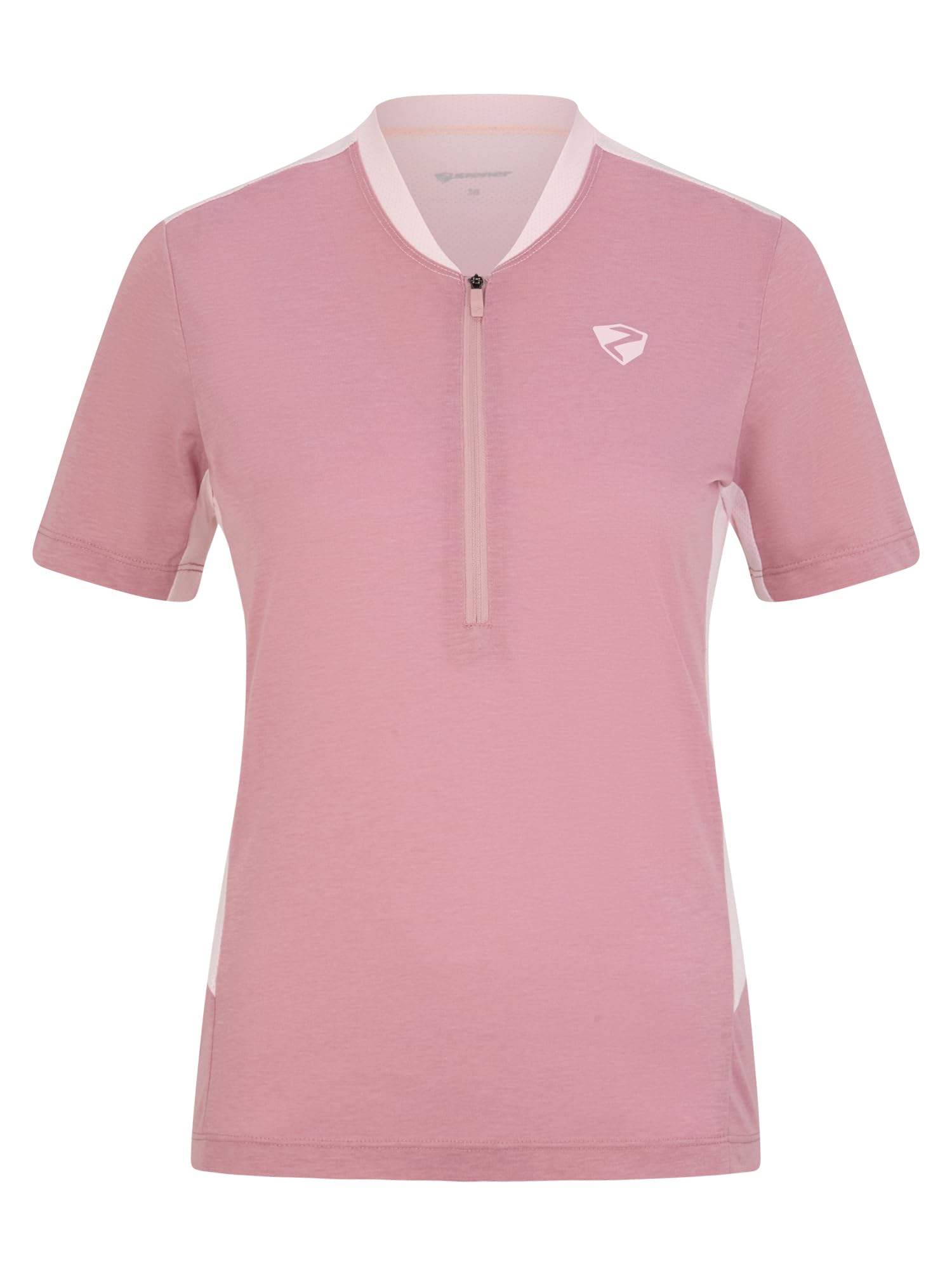 Maillot de cyclisme manches courtes rose élastique taille 38 - 6