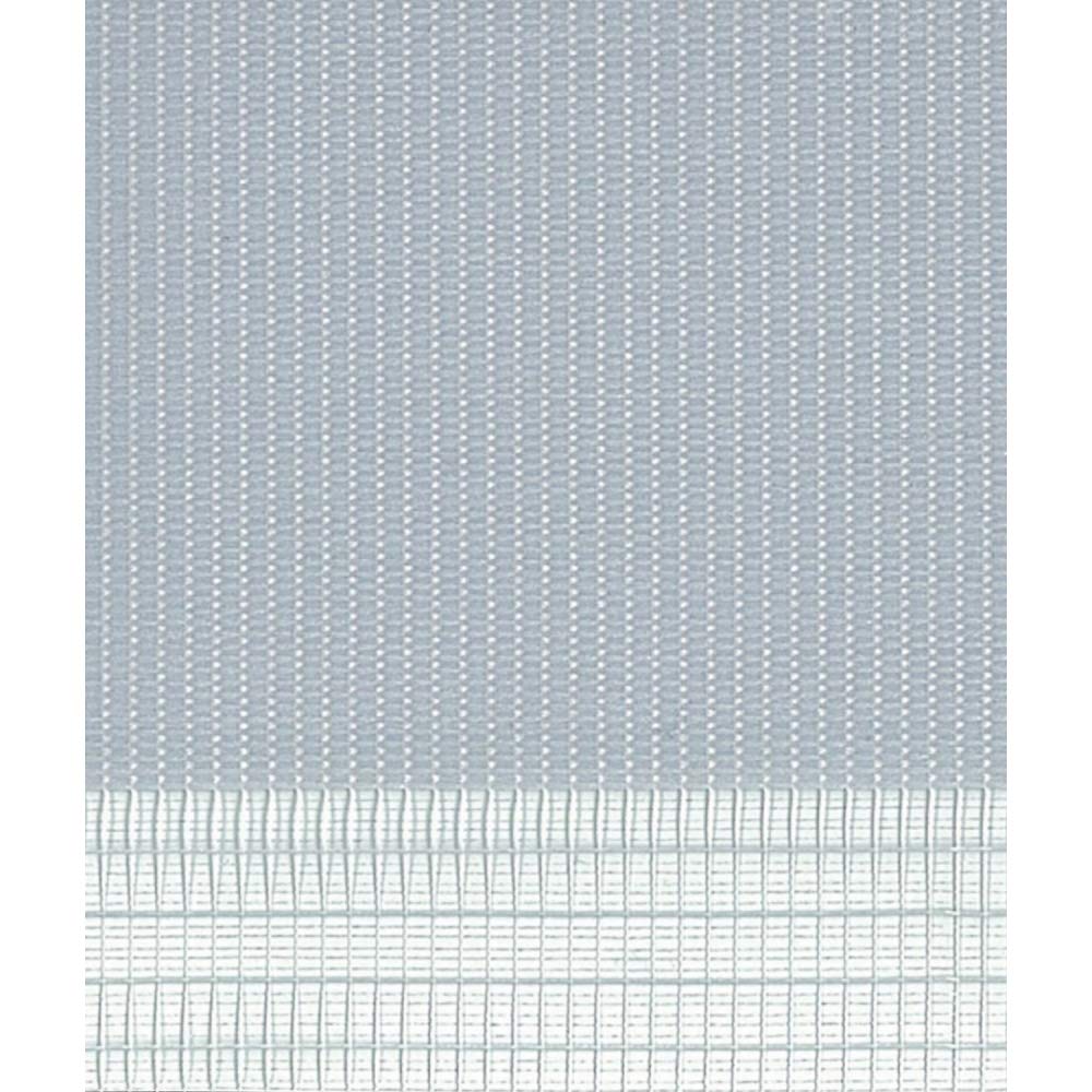 MADECOSTORE Store Enrouleur Jour Nuit chaînette coordonnée sans percer - Gris Clair - L56 x H190cm