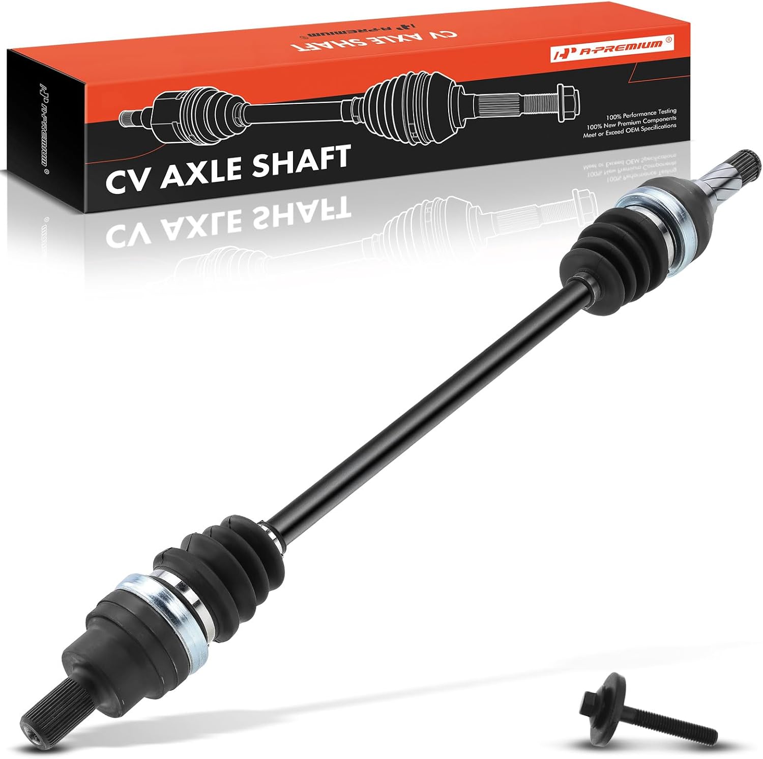 A-Premium CV Axle Shaft Assembly Compatible with Volvo S60 2002-2008, S80 2004-2006, C70 2001-2004 2006-2007, V70 2001-2007, AWD, Rear Left or Right