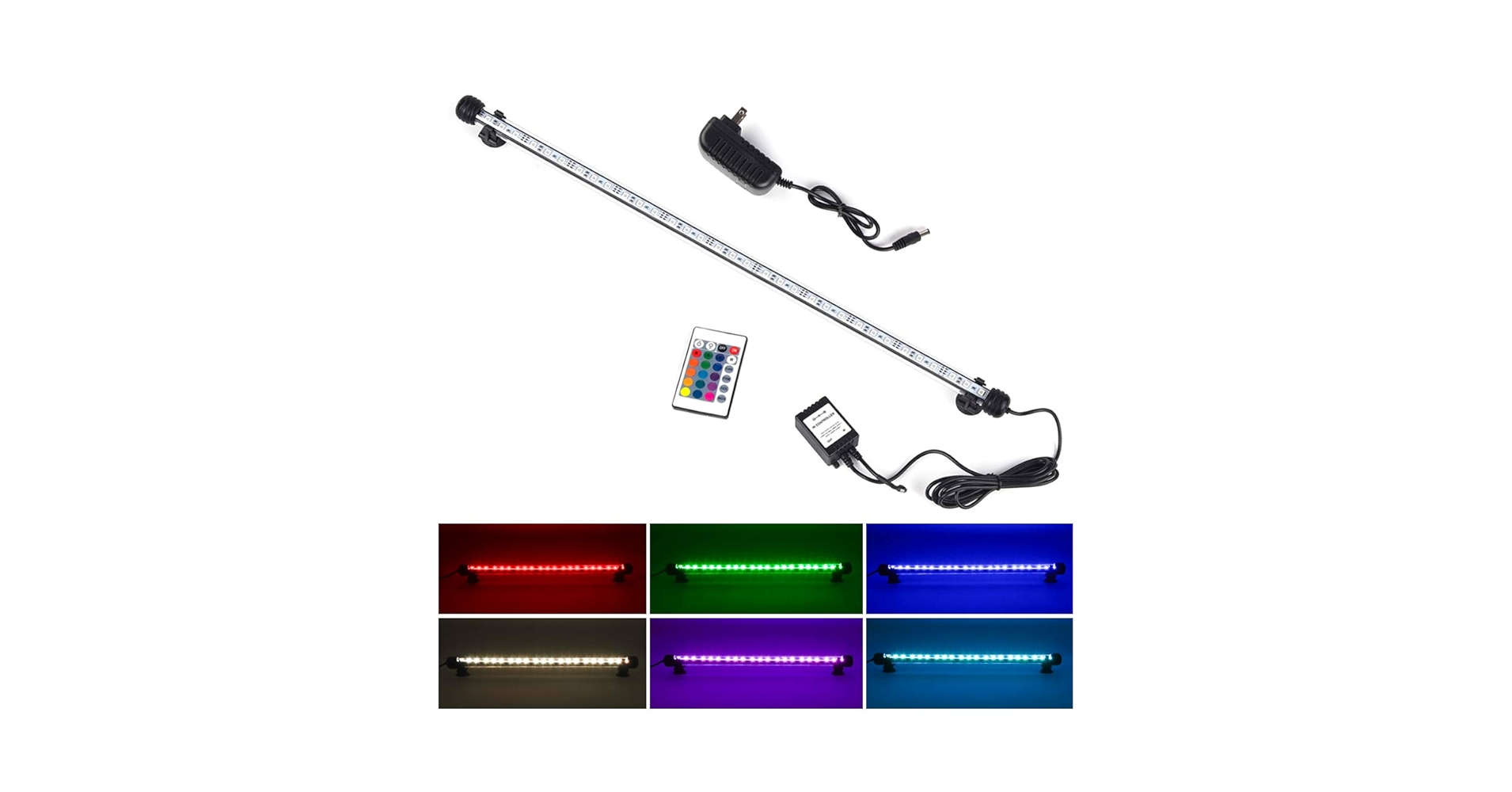 Amazon.com : S SMIFUL RGB Aquarium Lights, Colored Fish Tank