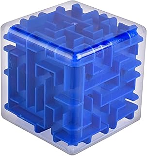 لعبة كرة متاهة مكعب ثلاثي الابعاد للاطفال، 3 سنوات فاكثر