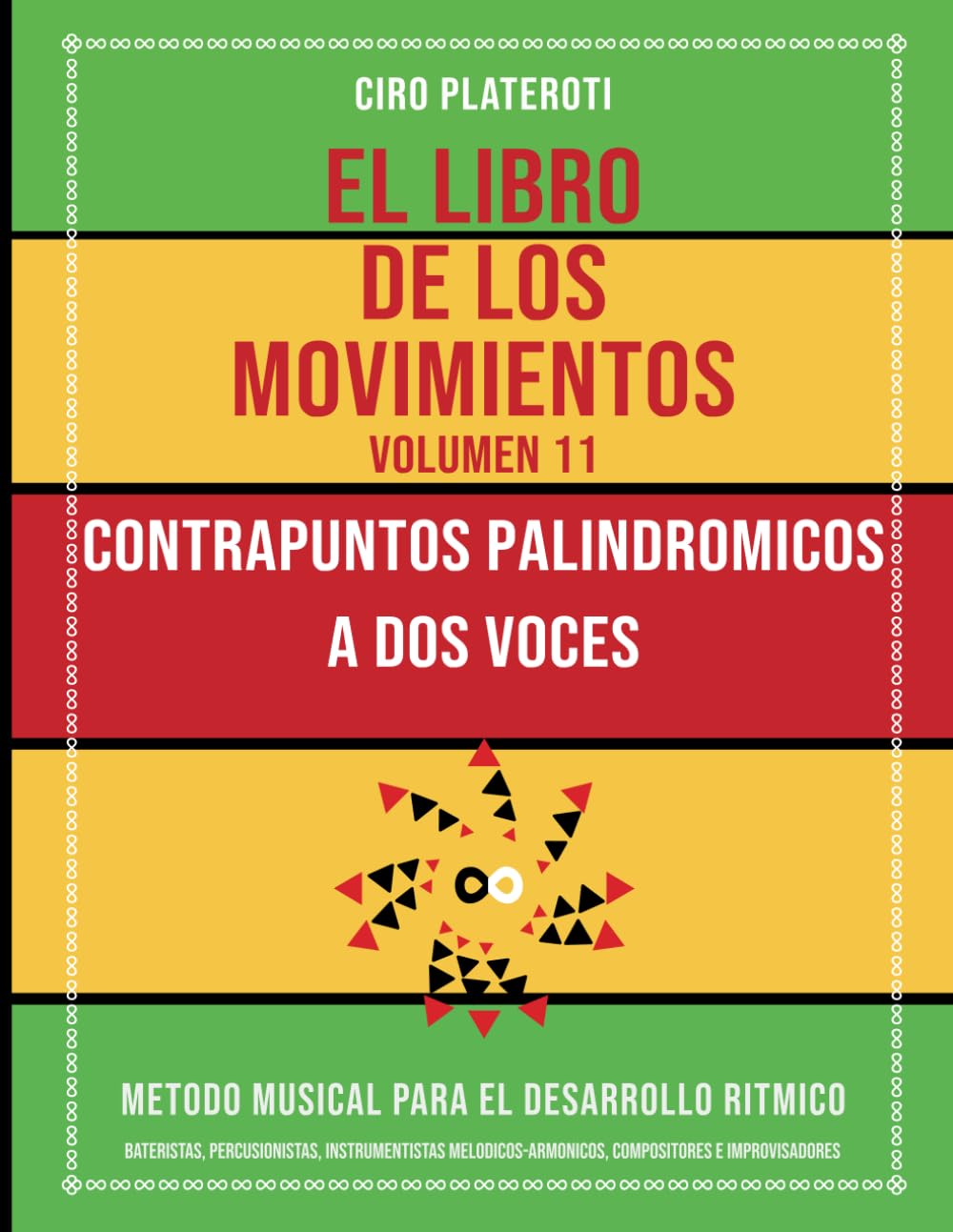 Livre de solfège Contrapuntos Palindromicos pour s'exercer au piano chez soi
