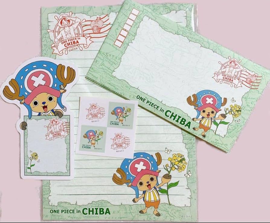 ワンピース ONEPIECE アニメ 初期 レターセット 当時品 グッズ