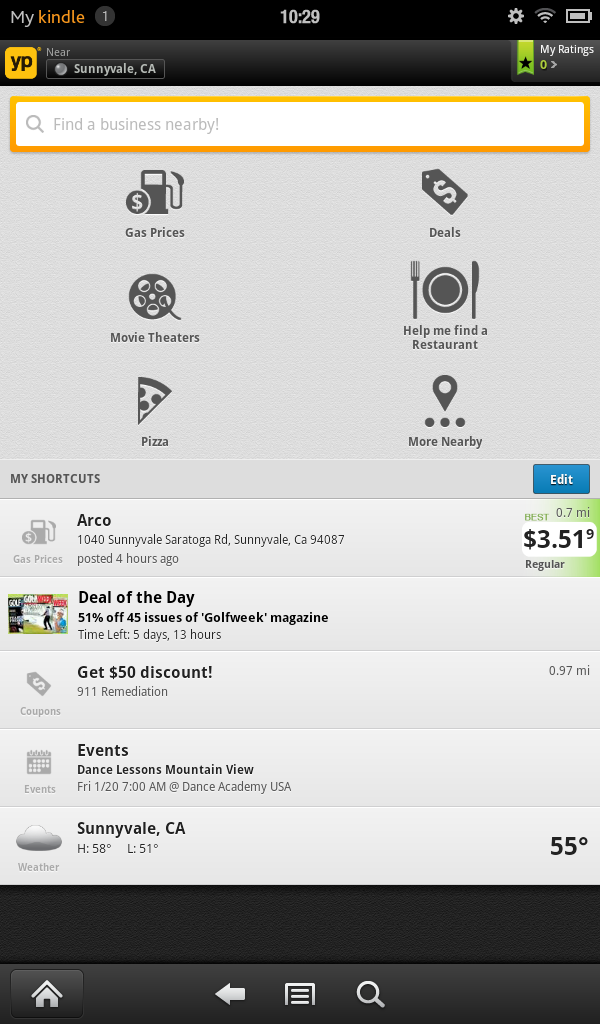 YP Local Search and Gas Prices - App on Amazon Appstore