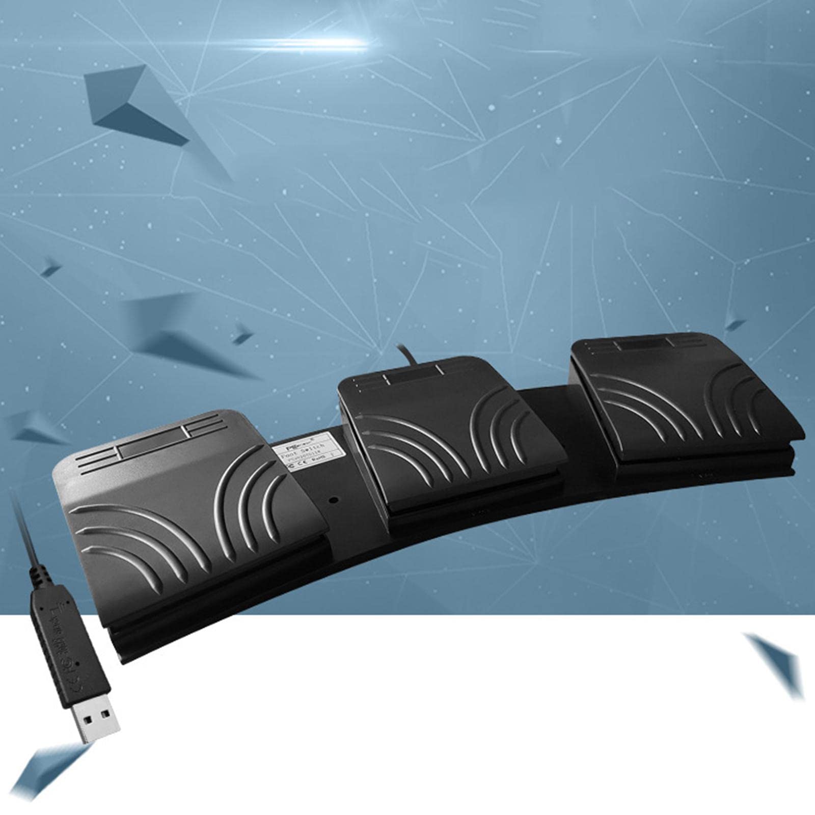 USB Fußpedal PC Triple Foot Switch PC Game Fußpedal für PC Laptop Maus