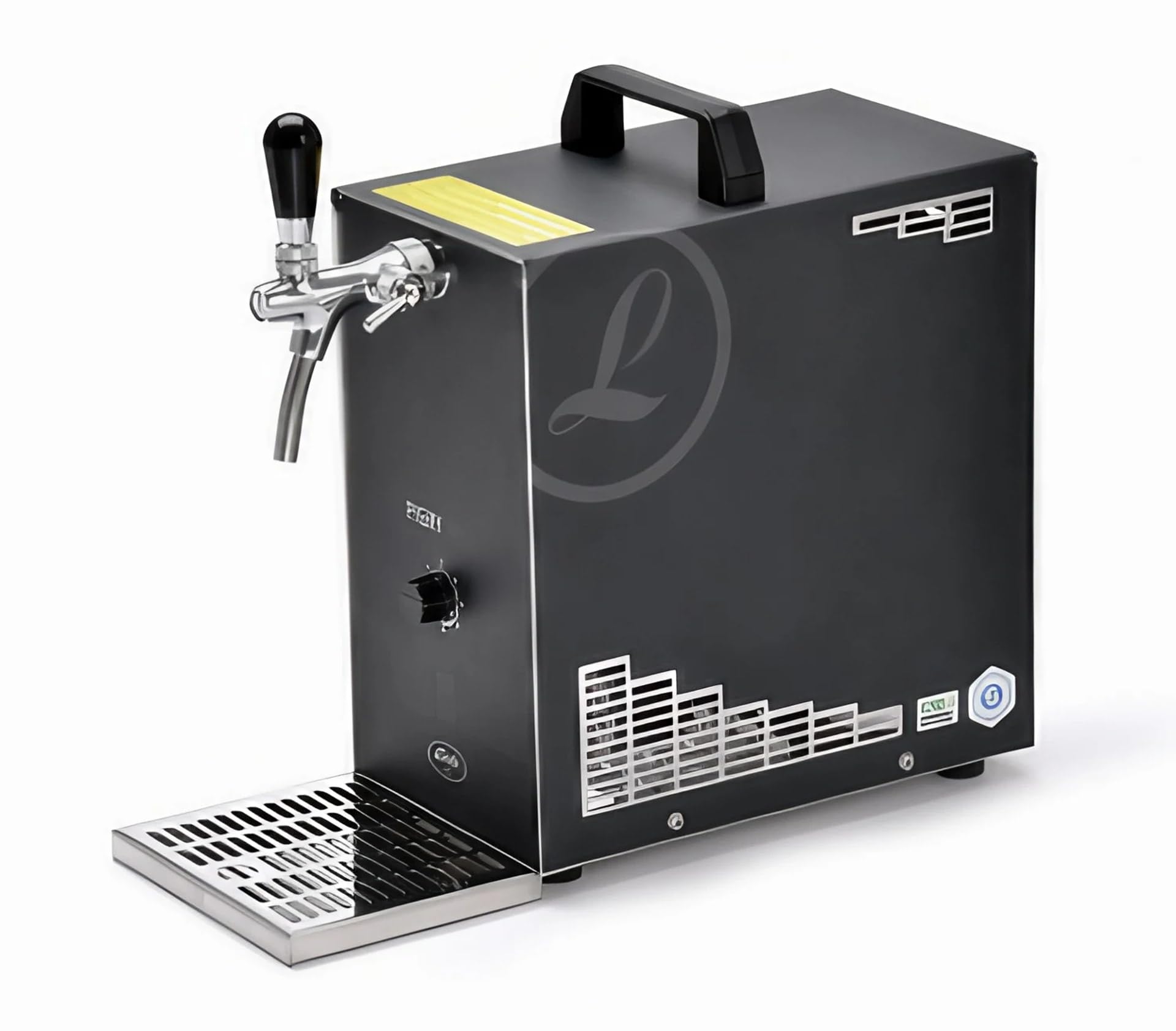 Set Completo, Dispensador de Cerveza, PYGMY 25/K Limited Edition dispensador portátil, 1 Grifo, 35 litros/Hora, Green Line, KEG:sin