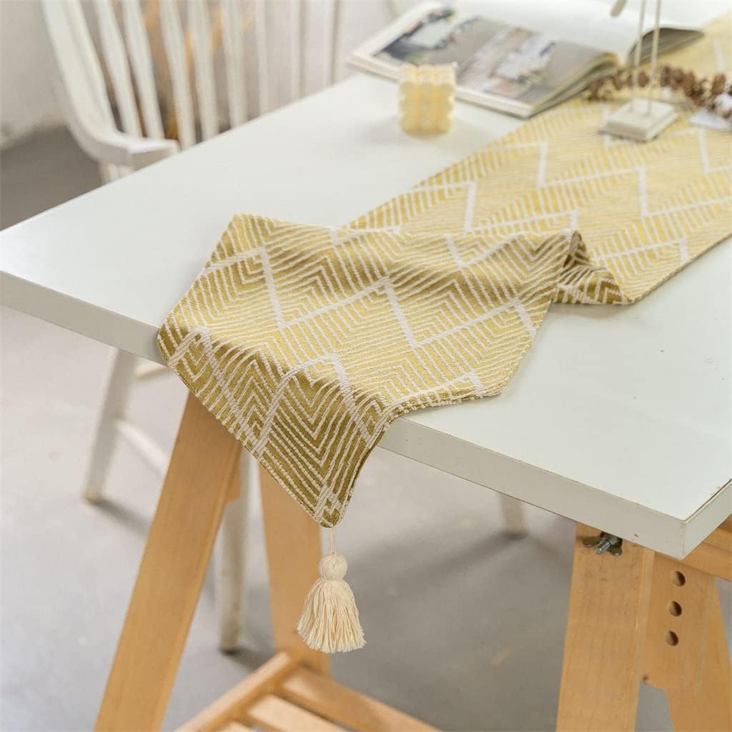 Embroidered Tassel Coffee Table Top Decorative Table Flag Table Flag Woven Party Decorative Table Flag Wedding Party(30 * 200cm)