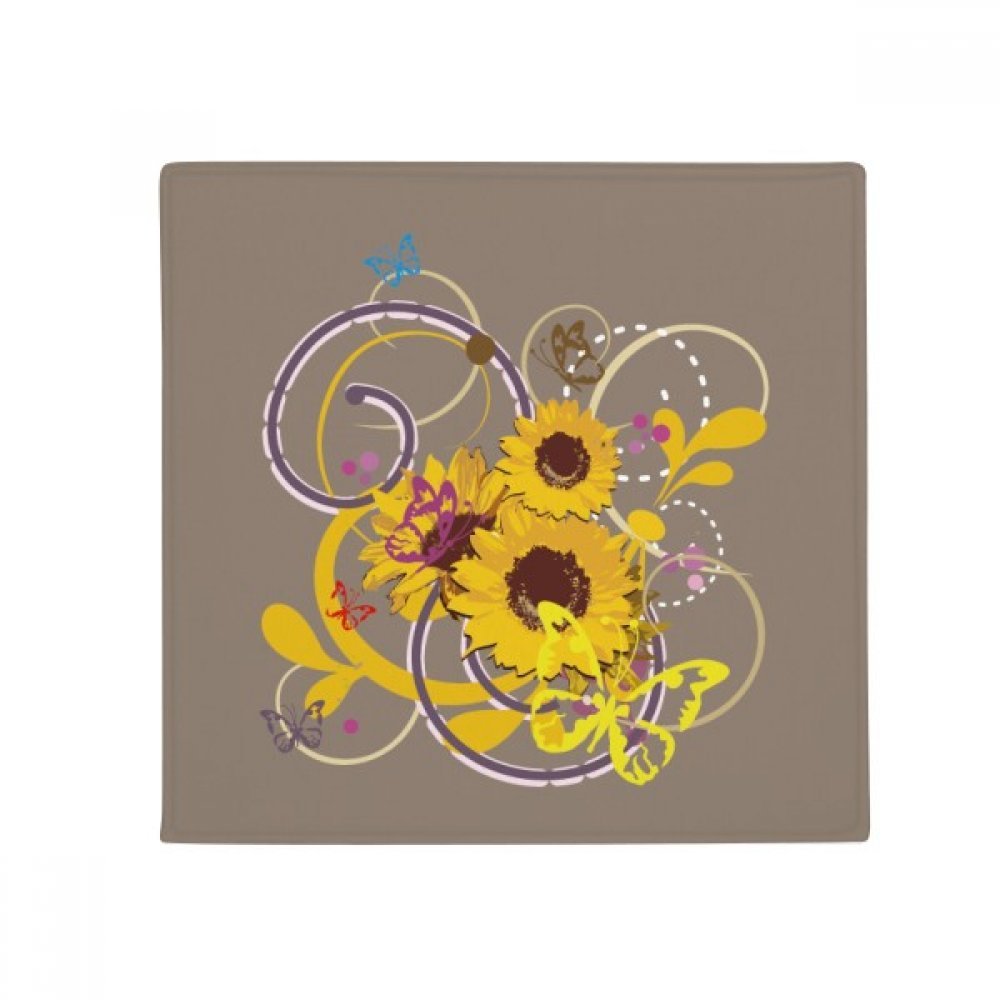 Tapis de sol tournesol 80 cm cadeau idéal pour maison et animaux