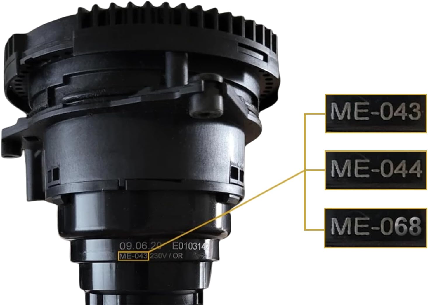 Conical Grinder Burr Set Replacement for Jura - Aroma G2/G3 HS-Plus Grinders ME-043/ME-044/ME-068