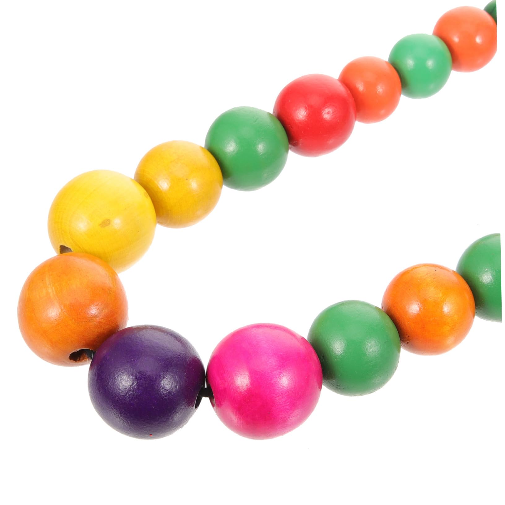 Girls accessories 5 sztuk kolorowe naszyjnik z koralików naszyjniki dla kobiet naszyjnik naszyjniki z pereł cukierki naszyjnik z drewna Birthday Gift