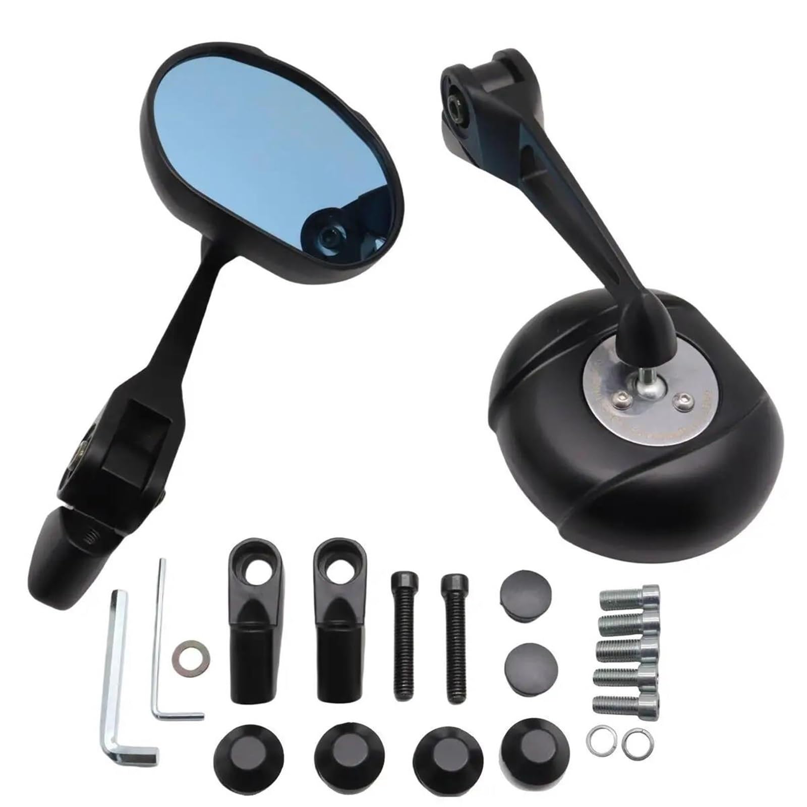 Espejos Retrovisores para X-ADV 750 Accesorios de Aluminio CNC Moto Azul