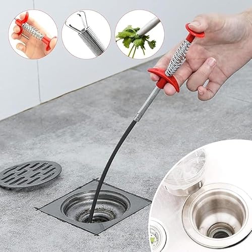 Qwatuy DRAIN SNAKE Hair Drain Clog Remover Tool thumb #3