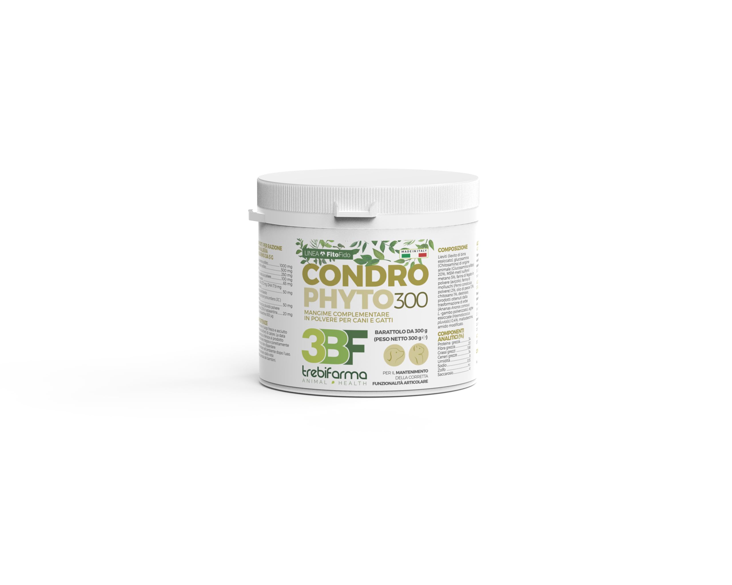 Condrophyto 3BF - Integratore Per Articolazioni Cani E Gatti, 120g