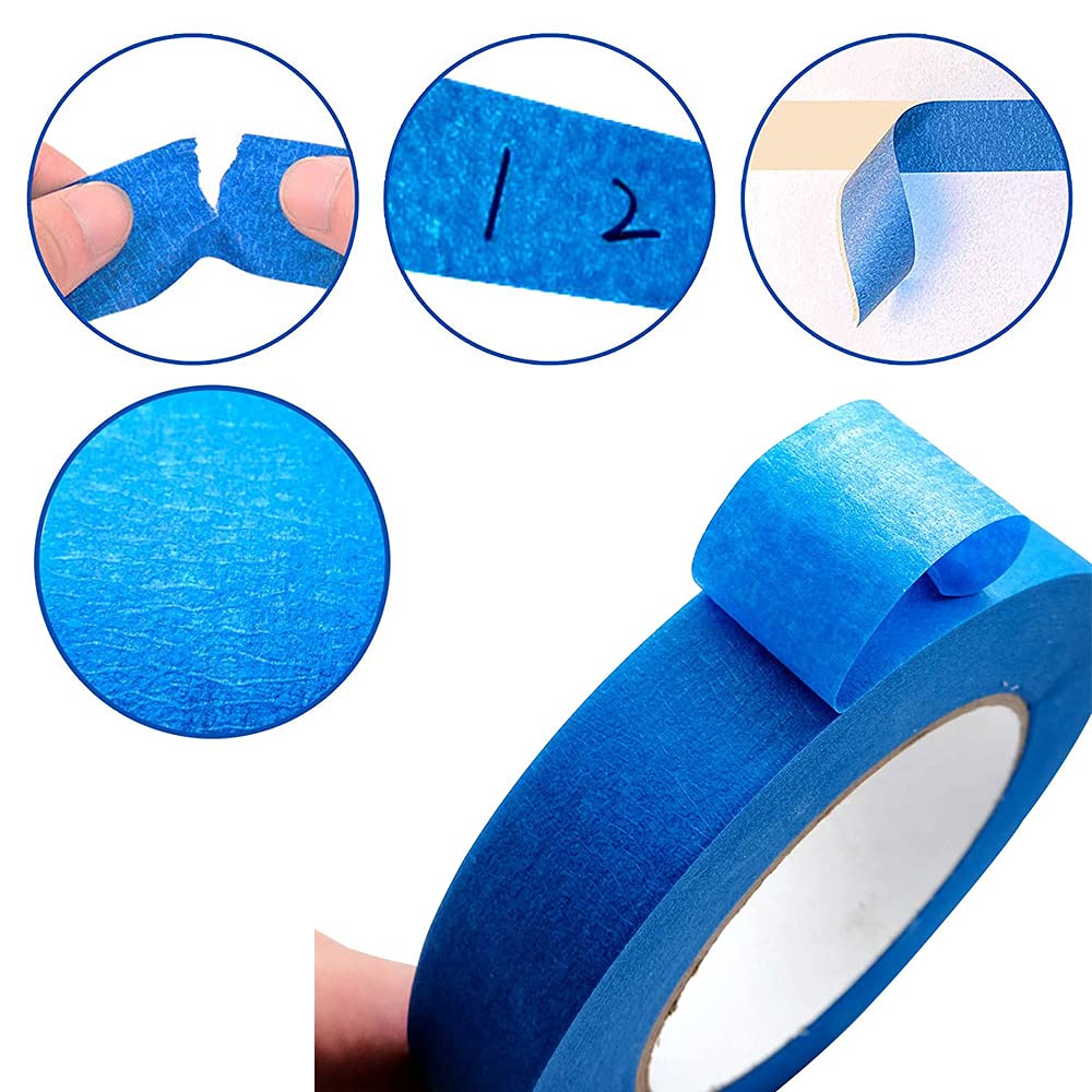 2 Rouleaux De Ruban De Masquage, 20 M De Long, Papier Texturé, Inscriptible, Ruban Adhésif Pour Peinture, Travaux Manuels, Décoration (30 Cm, Rouge