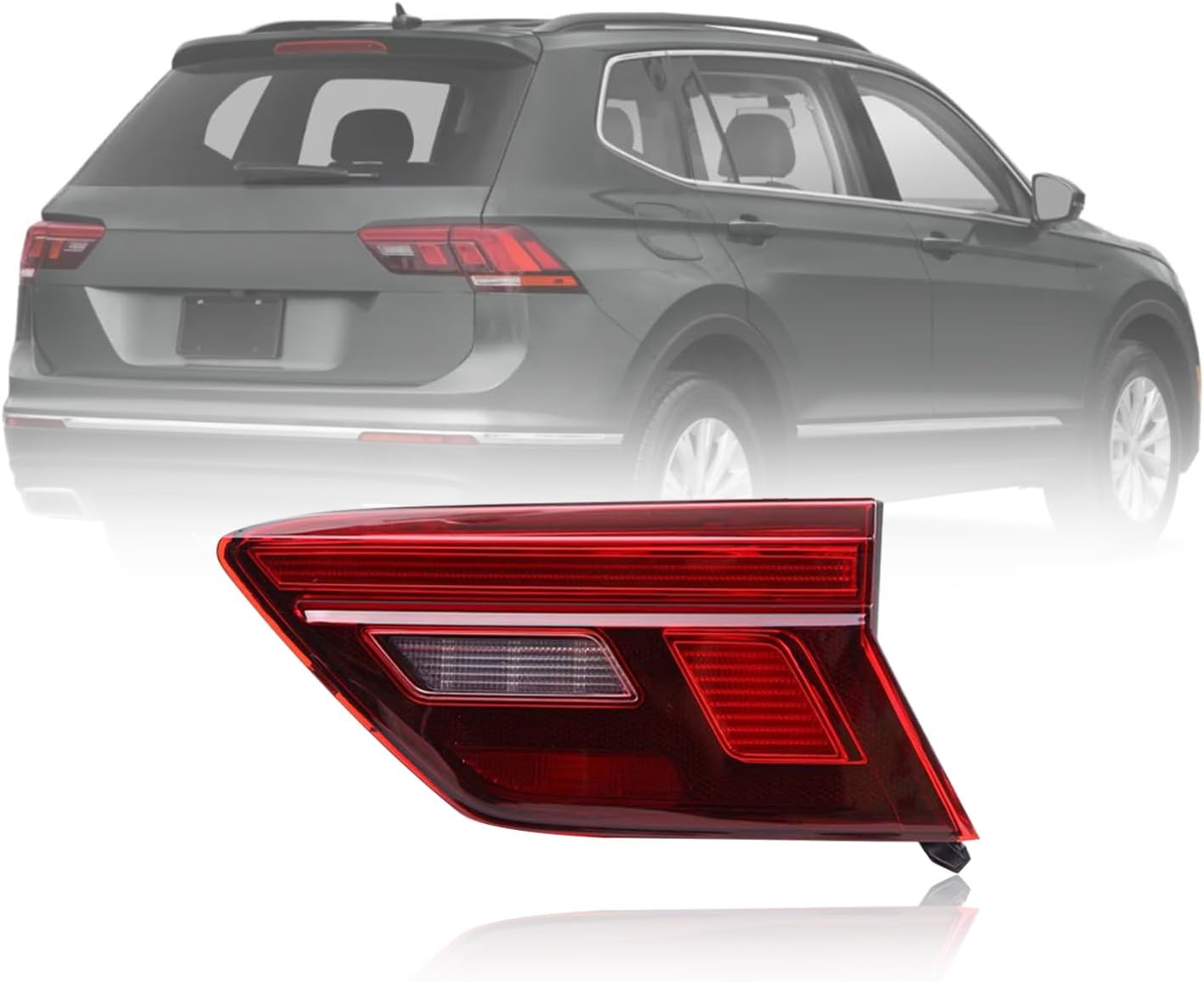 Rear Tail Light Brake Lamp for Volkswagen Tiguan 2017 2018 2019 2020 2021 Driver Inside