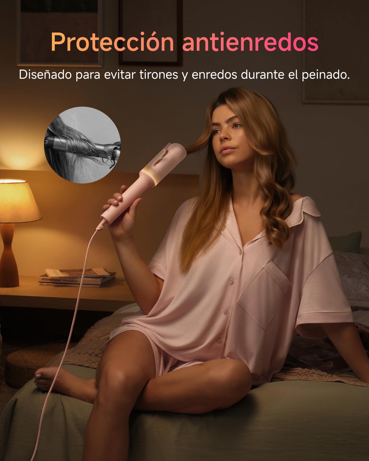Laifen AutoCurl Rizador Automático, 32 mm, 2 Modos, 200M Iones