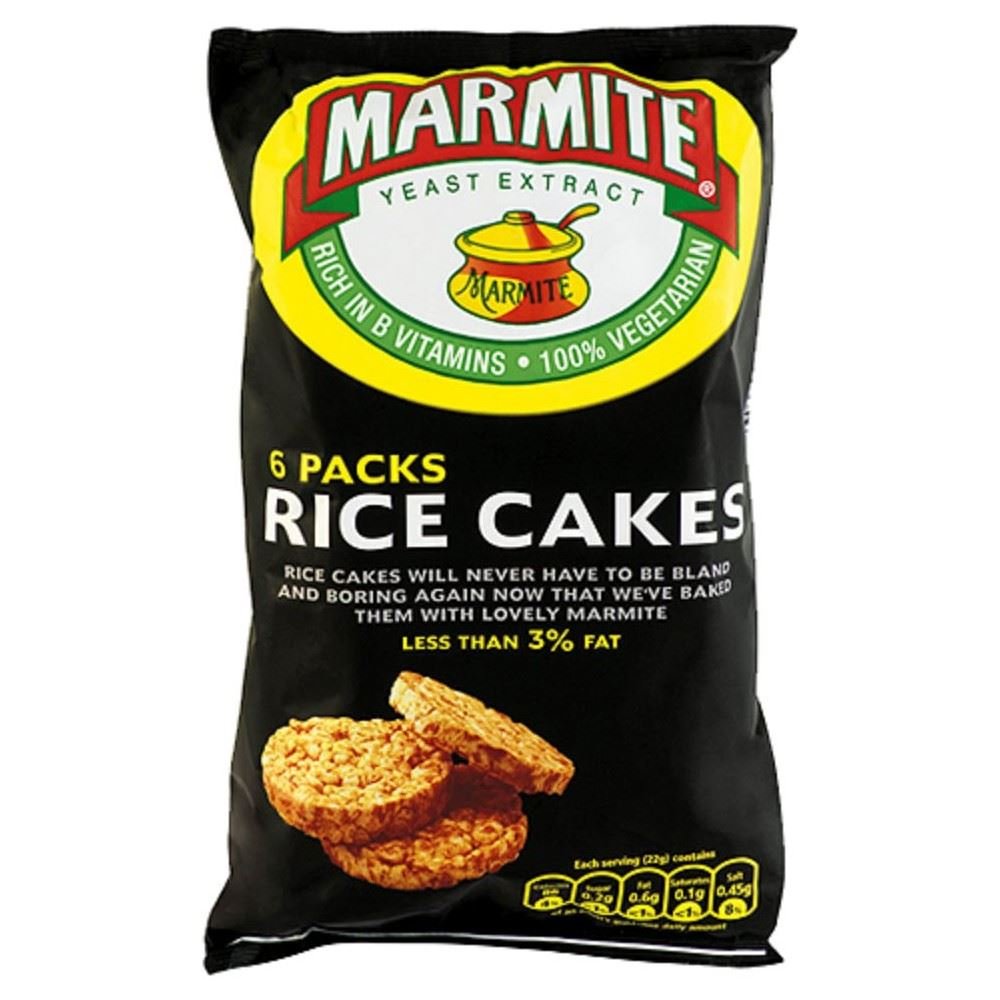 Marmite Rice Cakes (6 per pack 150g) Grocery & Gourmet Food