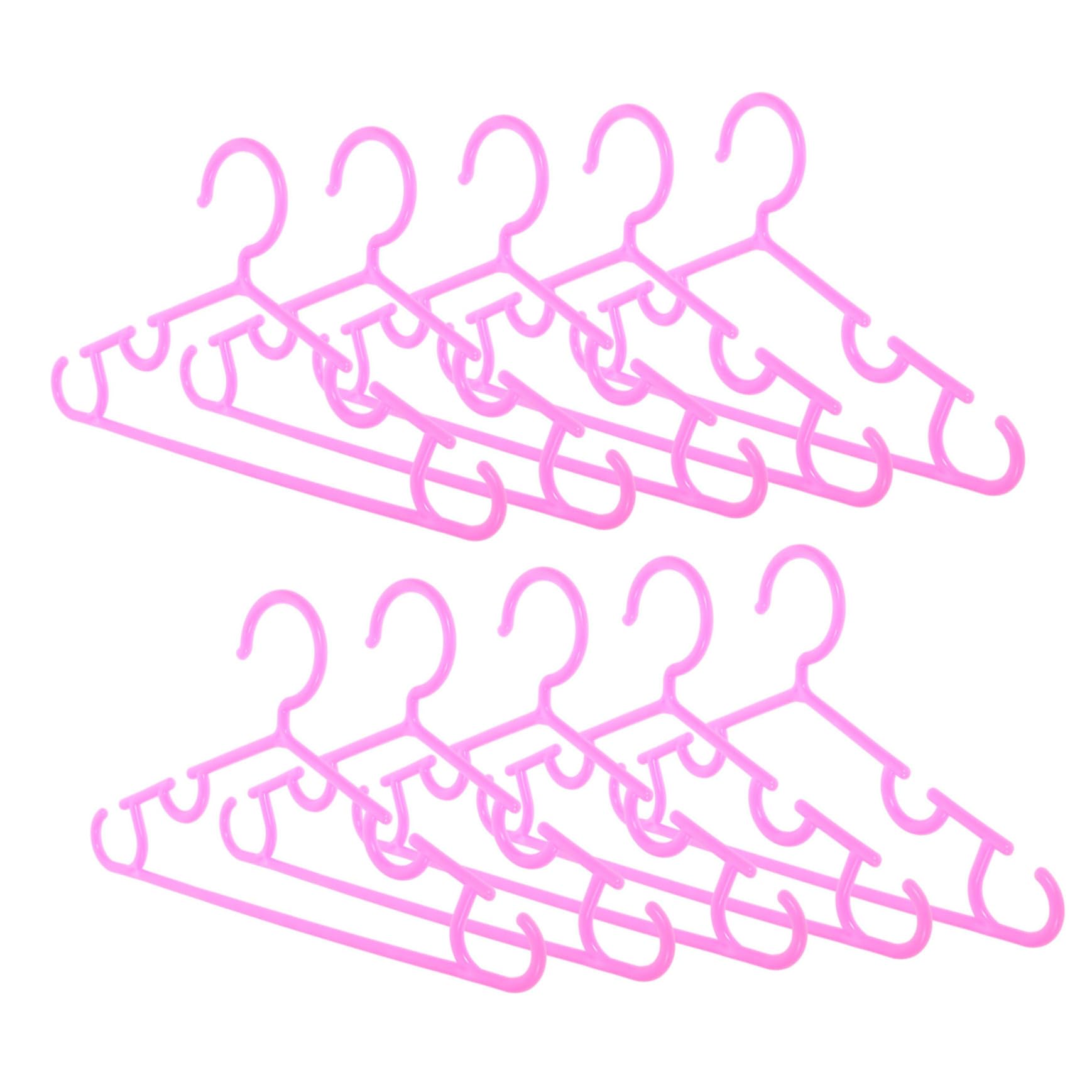 MAGICLULU 40 Piezas De Perchas para Niños Perchas para Niños De Ropa para Percha De Tela Pesadas para Faldas Perchero De Plástico para Bebés