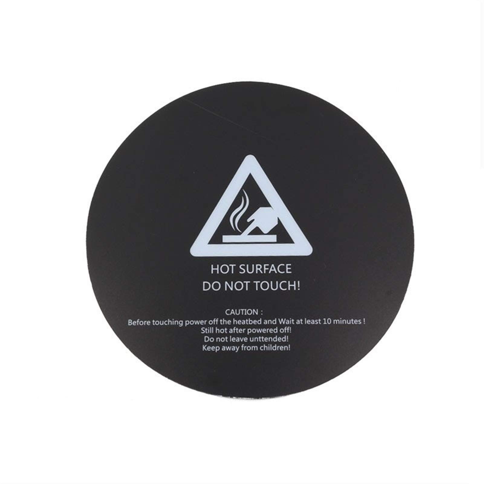 XIAOMINDIAN 1Pcs 3D Printer Kossel Heat bed Sticker With Tape 200mm Round Print Build Plate Tape For Kossel 3D Printer parts Printer Parts