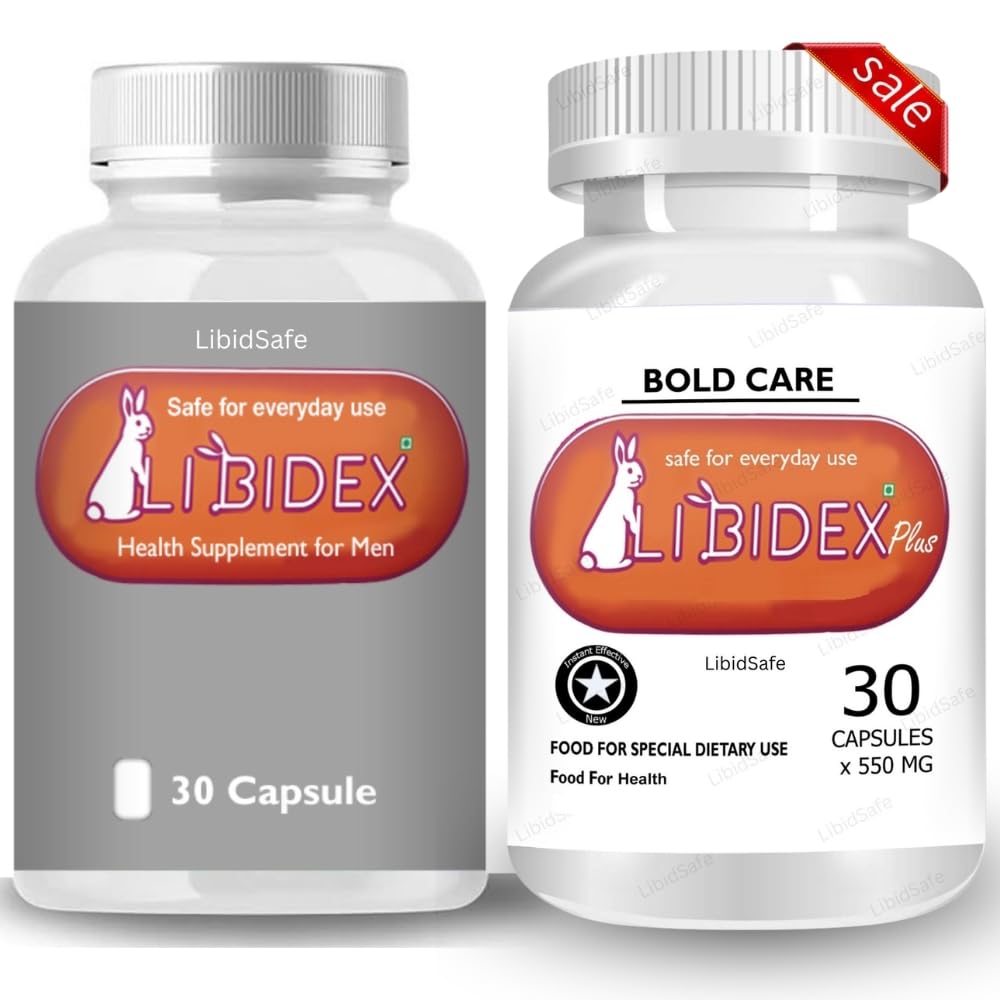 Powerful Combo of LibidexPro Capsule with Another Herbal Medicine for Inner strength – Advanced Formula for Improved health, Superior Absorption, Natural Ingredients, Pack of 30 Capsules. Effective